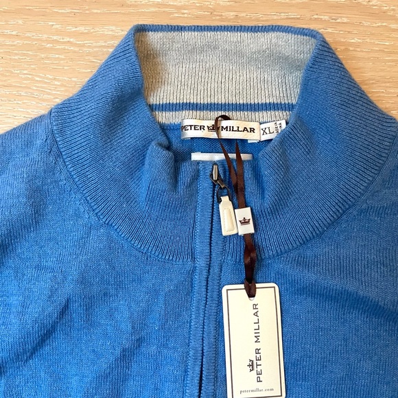 𝅺Peter Millar Cotton Cashmere Sweater Vest 🆕 - Picture 2 of 4